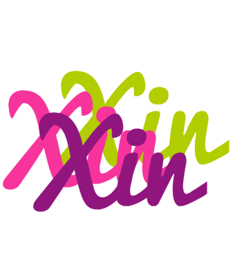 Xin flowers logo