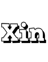 Xin snowing logo