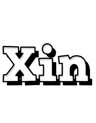 Xin snowing logo