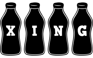 Xing bottle logo