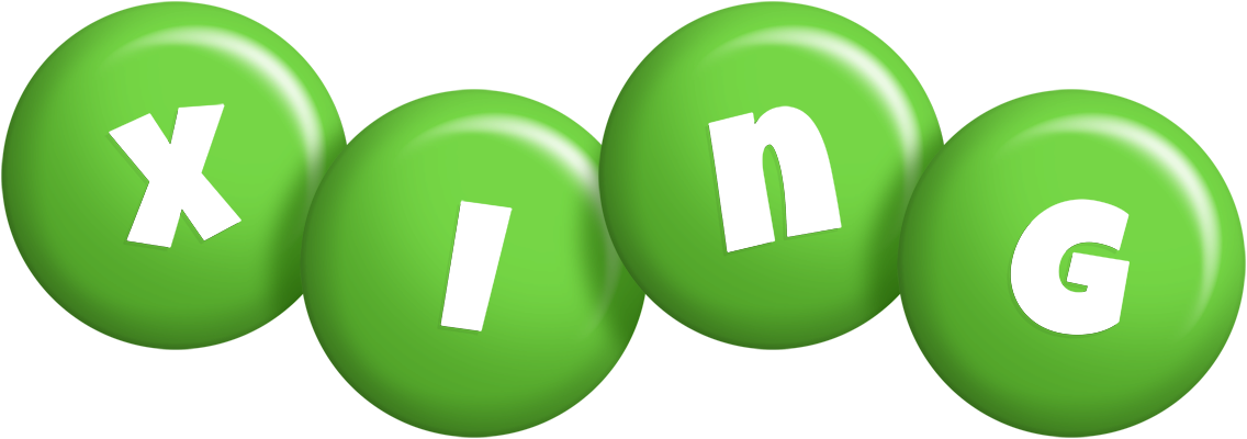 Xing candy-green logo