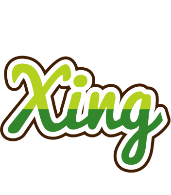 Xing golfing logo