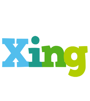 Xing rainbows logo