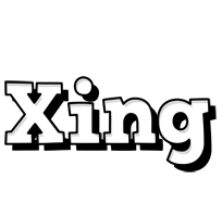 Xing snowing logo