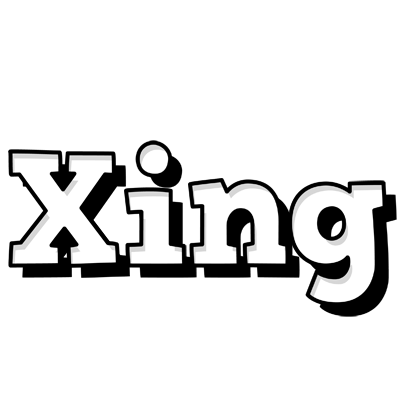 Xing snowing logo
