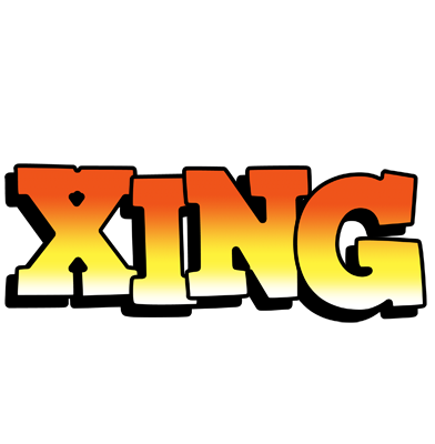 Xing sunset logo
