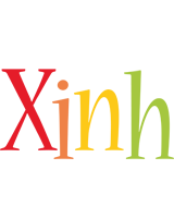 Xinh birthday logo