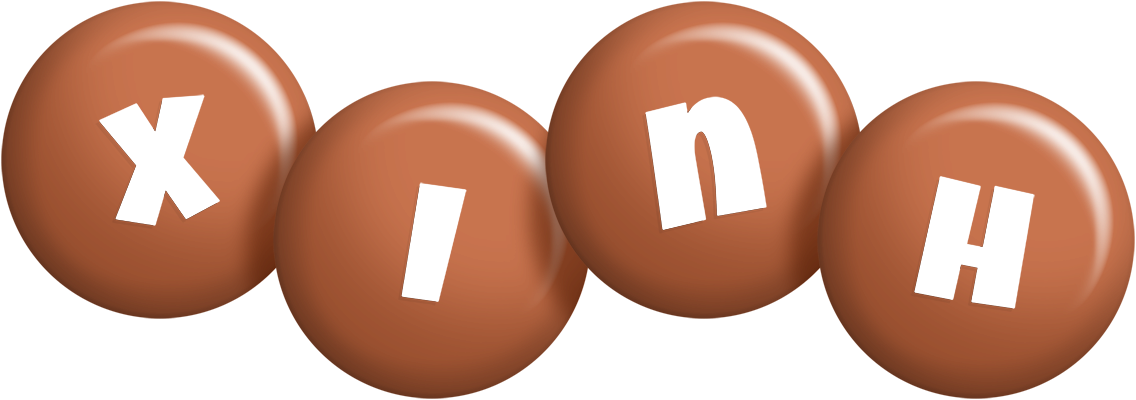 Xinh candy-brown logo