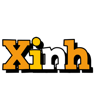 Xinh cartoon logo