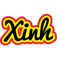 Xinh flaming logo