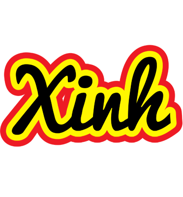 Xinh flaming logo