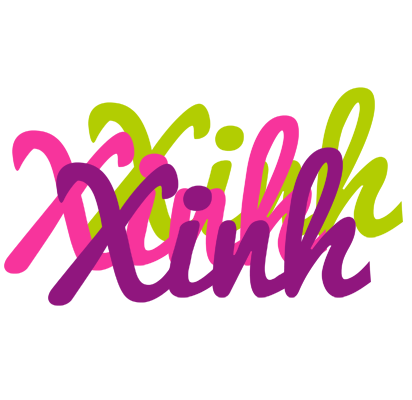 Xinh flowers logo