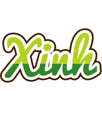 Xinh golfing logo