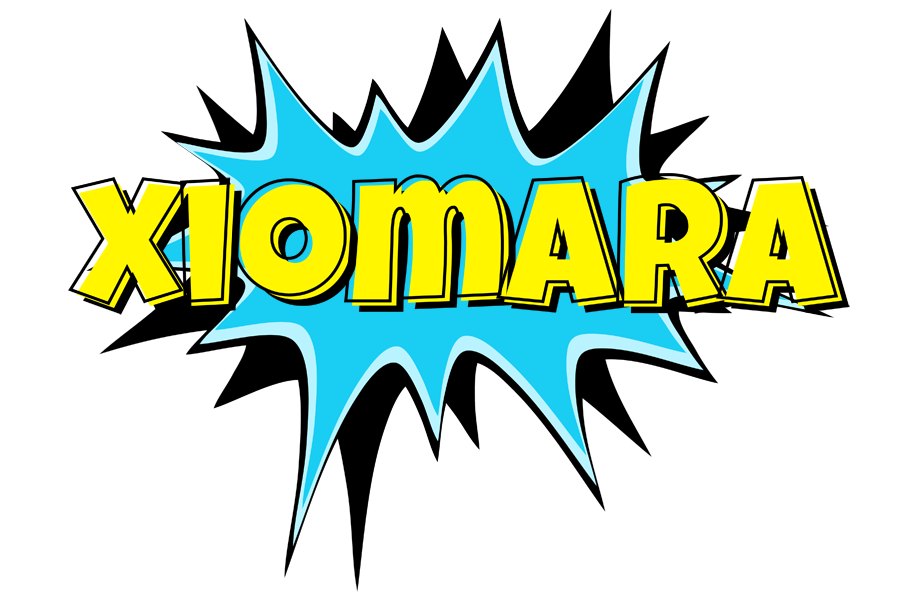 Xiomara amazing logo