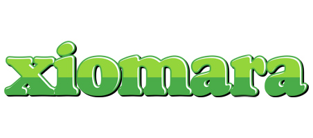 Xiomara apple logo