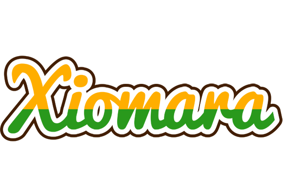 Xiomara banana logo