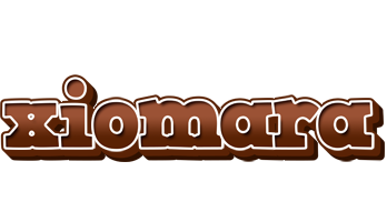 Xiomara brownie logo
