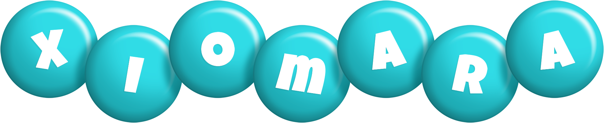 Xiomara candy-azur logo