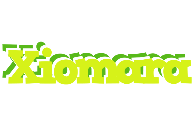 Xiomara citrus logo