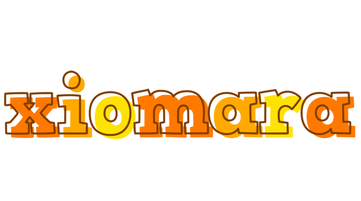 Xiomara desert logo