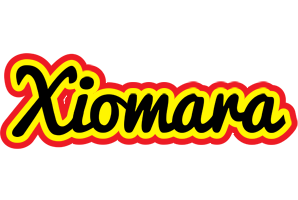 Xiomara flaming logo