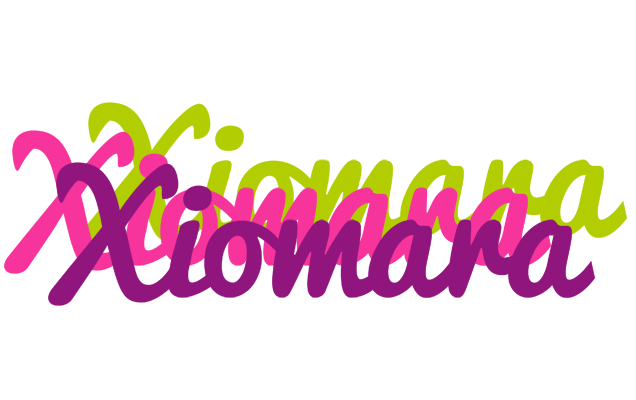 Xiomara flowers logo