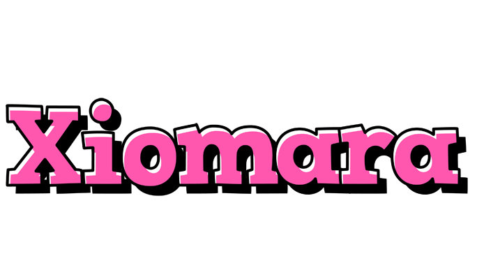 Xiomara girlish logo