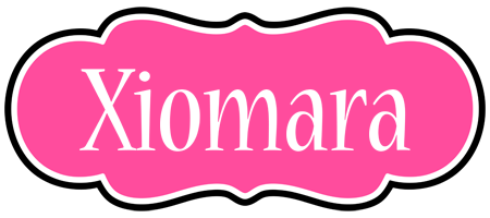 Xiomara invitation logo
