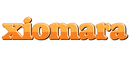 Xiomara orange logo