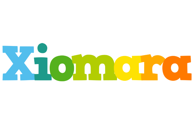 Xiomara rainbows logo