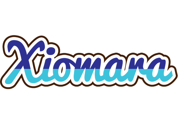 Xiomara raining logo