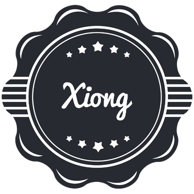 Xiong badge logo
