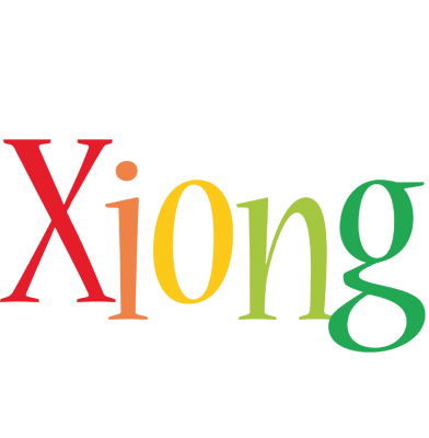 Xiong birthday logo