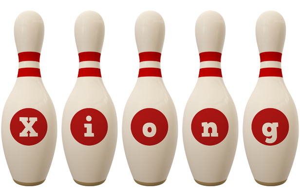 Xiong bowling-pin logo