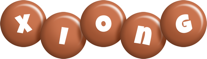 Xiong candy-brown logo