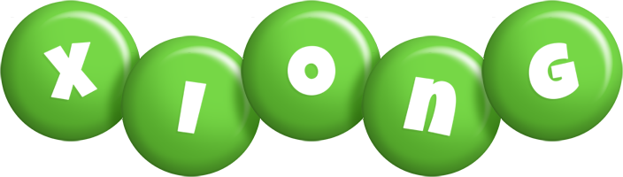 Xiong candy-green logo