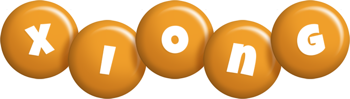 Xiong candy-orange logo