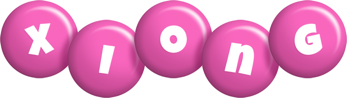 Xiong candy-pink logo