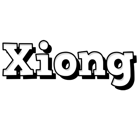 Xiong snowing logo