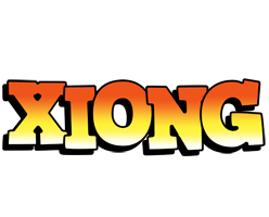 Xiong sunset logo