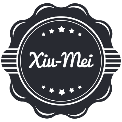 Xiu-Mei badge logo