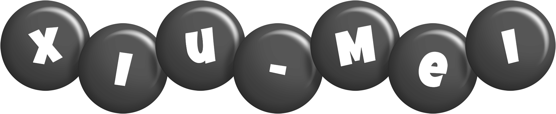 Xiu-Mei candy-black logo