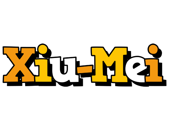 Xiu-Mei cartoon logo