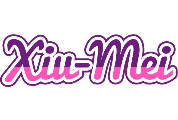 Xiu-Mei cheerful logo