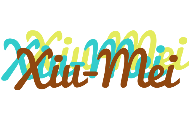 Xiu-Mei cupcake logo