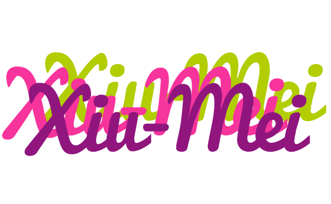Xiu-Mei flowers logo