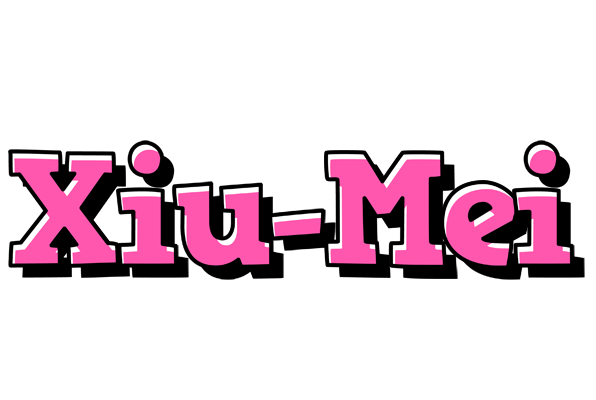 Xiu-Mei girlish logo