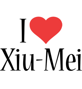Xiu-Mei i-love logo