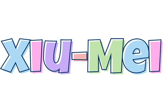 Xiu-Mei pastel logo