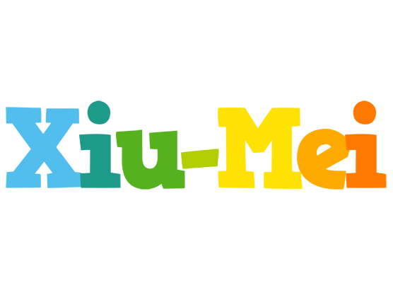 Xiu-Mei rainbows logo
